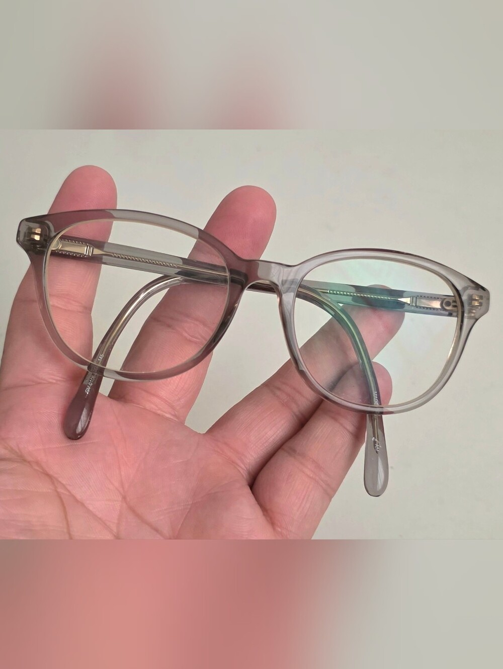 Givenchy Eyeglasses Frames Only GV 0106 KB7 51-18-145 Gray clear Made in Italy